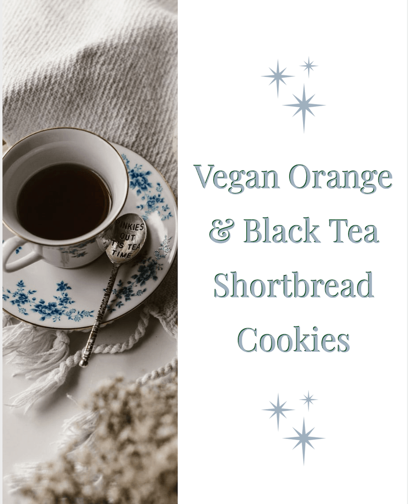 Vegan Orange & Black Tea Shortbread Cookie Recipe - Nepal Tea
