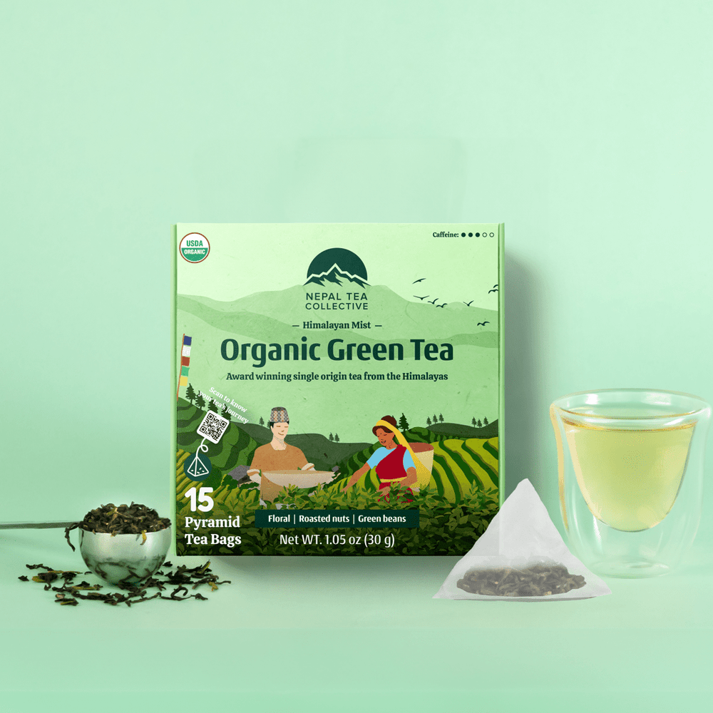 Tea Bags - Bundle of 4 [Black Tea, Green Tea, Chai & Herbal Blend]