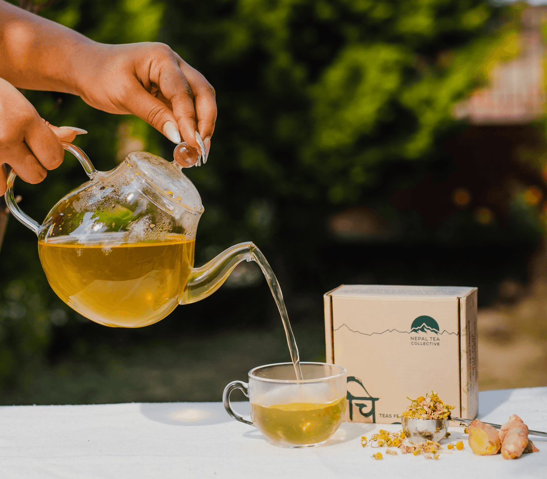 How Chamomile Ginger Tea Promotes Better Sleep? - Nepal Tea