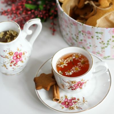 Sip Your Way to Serenity: Using Chamomile Ginger Tea for Stress Relief - Nepal Tea