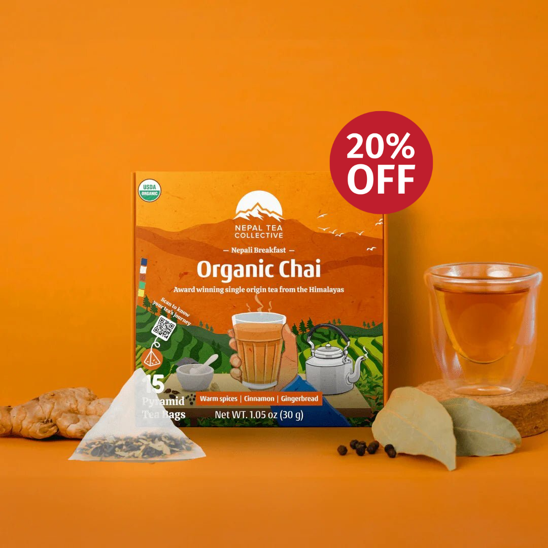 Nepali Breakfast (Classic Chai) - 15 Pyramid Tea Bags