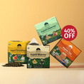 Load image into Gallery viewer, Tea Bags - Bundle of 4 [Black Tea, Green Tea, Chai & Herbal Blend]
