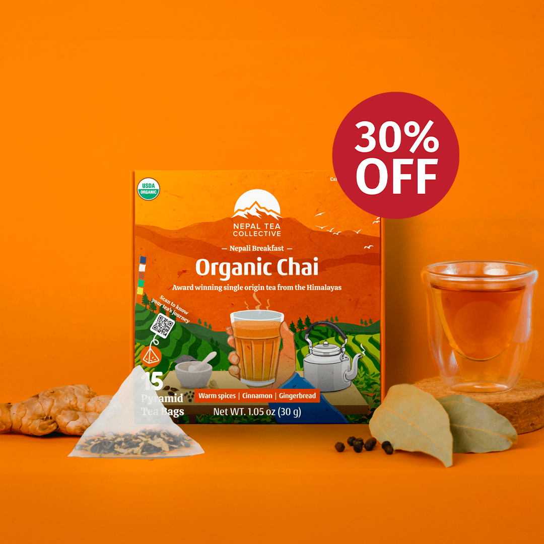 Nepali Breakfast (Classic Chai) - 15 Pyramid Tea Bags