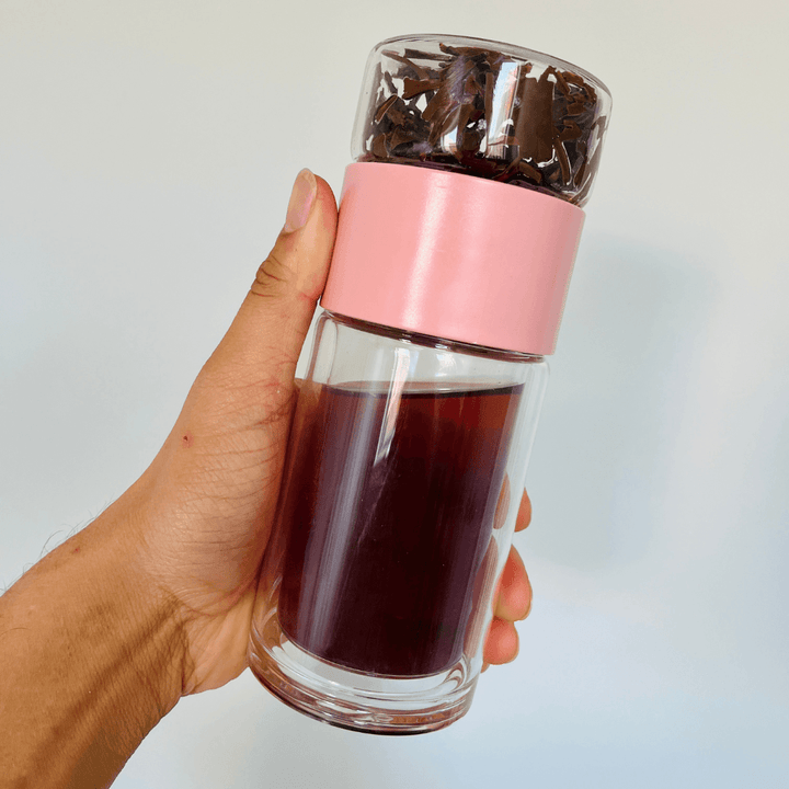 Glass Tea Infuser Bottle