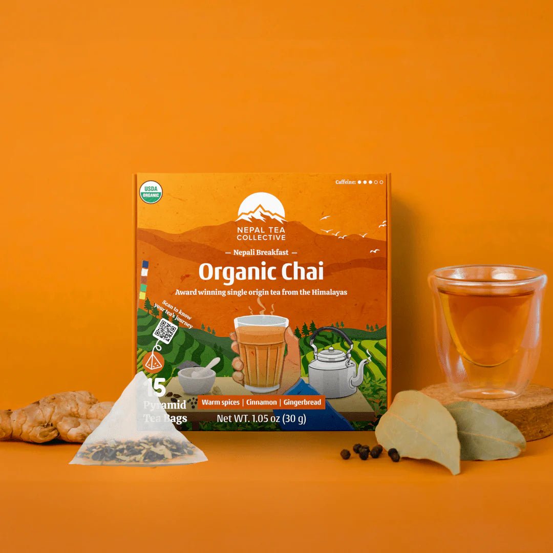 Nepali Breakfast (Classic Chai) - 15 Pyramid Tea Bags