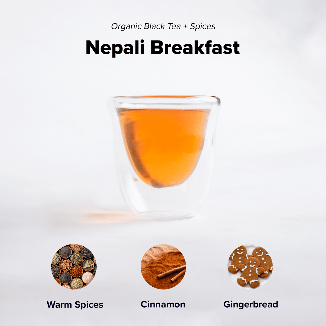 Nepali Breakfast (Classic Chai) - 15 Pyramid Tea Bags