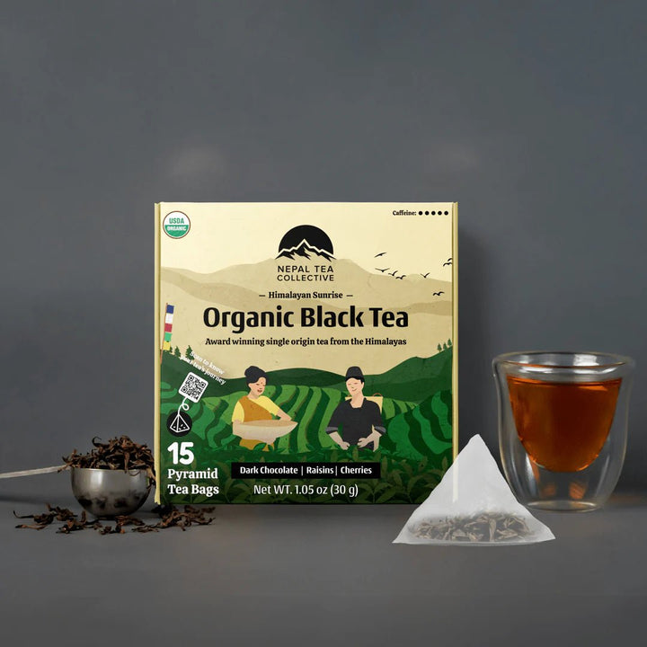 Tea Bags - Bundle of 4 [Black Tea, Green Tea, Chai & Herbal Blend]